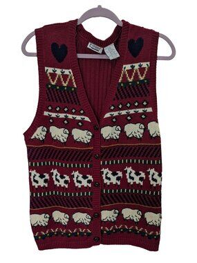 Capacity Vintage Sheep Sweater Vest